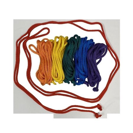 EVERRICH INDUSTRIES Everrich EVA-0013 Durable Nylon Jump Ropes - 9 Feet - Set of 6 EVA-0013